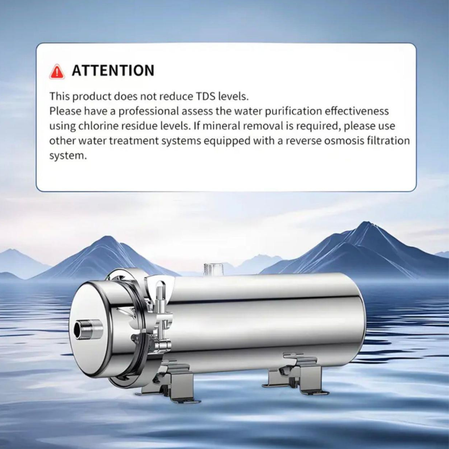 High Flow Stainless Steel Filter